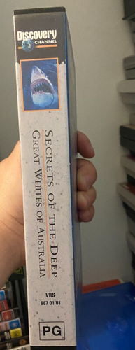 Discovery Secrets Of The Deeps - Great White Sharks Of Australia VHS VIDEO TAPE - Picture 3 of 5