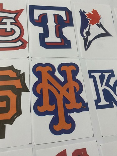 30 Teams MLB Team Logo Decal Stickers Baseball CHOOSE YOUR TEAM (USA Seller) - Picture 9 of 9