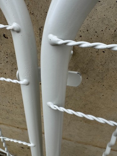Heritage woven Wire Federation Garden Driveway Gate Fence Old Scroll - Picture 4 of 9