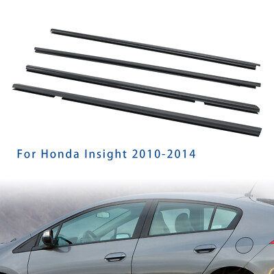 4x Zierleiste Türleiste Fenster Dichtung 72410TM8013 für Honda Insight 10-2014
