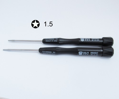 10pcs Best 8800C Screwdriver phone Laptop Repair Tool Torx Slotted Phillips Star - Picture 13 of 20