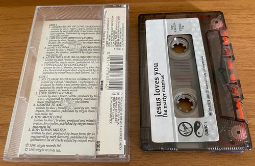 JESUS LOVES YOU The Martyr Mantras VIRGIN CUMTC1 HTF TURKISH CASSETTE Boy George - Picture 2 of 3