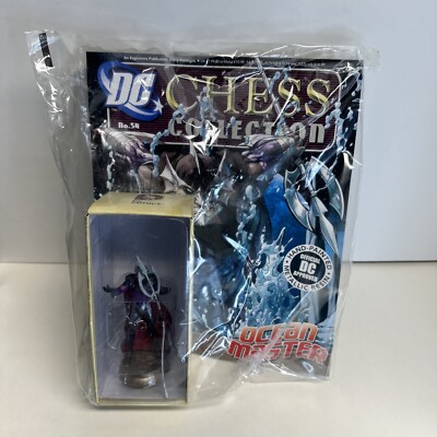 Eaglemoss Official DC Chess Collection Ocean Master Issue #54 with Magazine