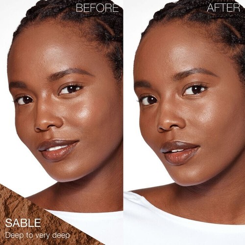 Nars SABLE Light Reflecting Setting Pressed Powder .35 oz. Dark Compact Makeup - Picture 6 of 6