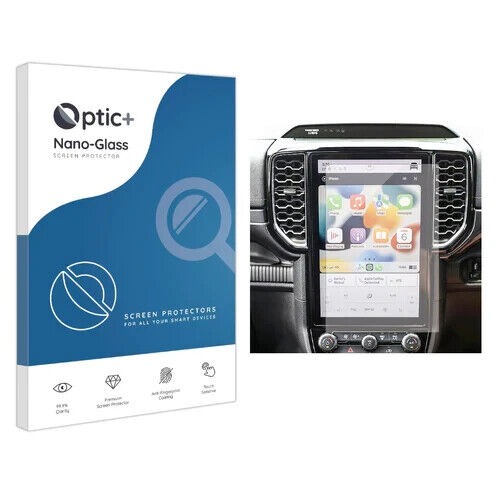 Optic+ Nano Glass Screen Protector for Next-Gen Ford Ranger XLT 10.1" - Picture 1 of 4