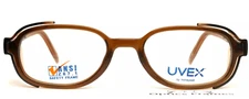 UVEX SC910/915 BROWN EYEGLASSES SUNGLASSES SAFTY FRAME 54-19-140
