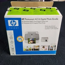 HP Photosmart A310 Photo Printer Portable Photo Studio NO CAMERA INCLUDED