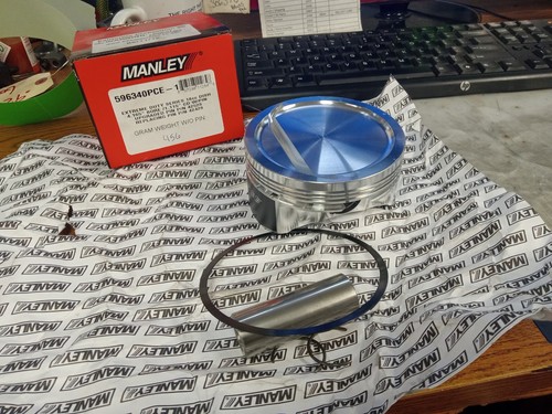 (1) Manley Pistons 596340PCE-1 Piston 4.165 BORE/1.115 CD W/PIN 18CC DISH - Bild 4 von 4
