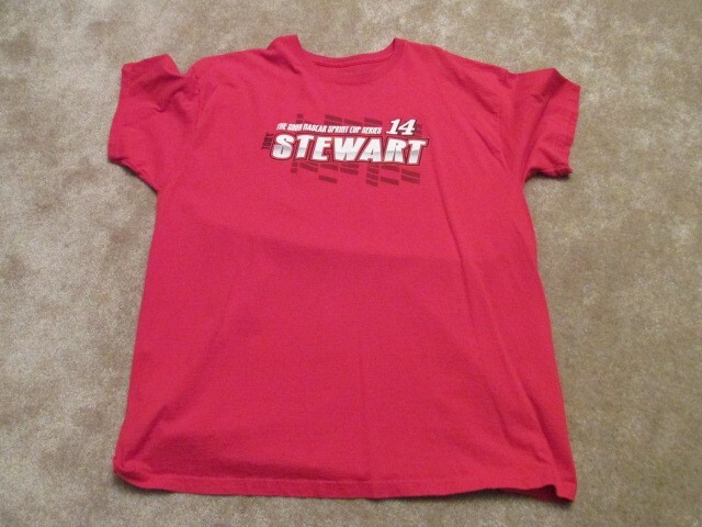 2009 Nascar Tony Stewart mens 2XL t-shirt