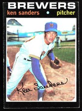 1971 Topps #116 Ken Sanders