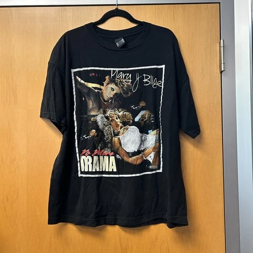 Mary J Blige No More Drama Tour Shirt Size XXL 2000s vintage concert t-shirt, vintage, size XXL, single stitch, B+ condition