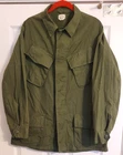 Vintage Vietnam Fatigue Rip-Stop Shirt Men's Medium, Regular, US Military Issue