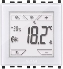 Vimar Termostato Touch KNX 2M Controllo Temperatura Ambiente
