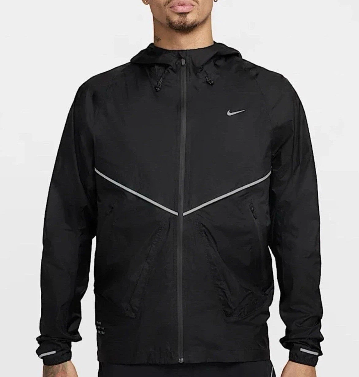 Nike Storm-FIT ADV Running Jacket Black FZ0622-010 New W/Tags Men’s L
