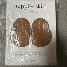 Nippies Nipple Cover - Sticky Silicone Nipple Pasties - Reusable  coco  sz.2