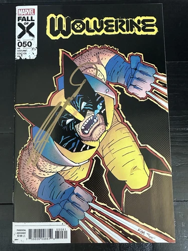 WOLVERINE (FALL OF X) #50 MILLER VARIANT COVER SIGNED BY FRANK MILLER W/COA