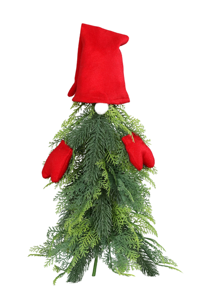 Wichtel Aus KüNstlichen Tannenzweigen 50 Cm Winterdeko Tannenwichtel-image