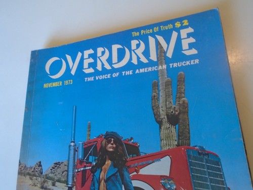 Vintage Overdrive Trucking Magazine November 1973 western star peterbilt gmc - Imagen 2 de 13