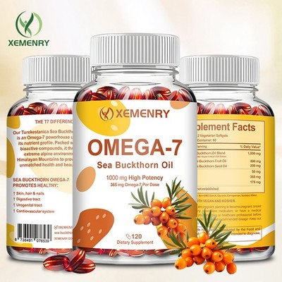 Omega-7   Hilft Bei Anti-Aging Und Aufhellung   Mit Bio-Sanddornöl