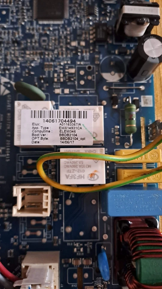 Scheda Lavatrice Rex Electrolux RWF1295BW - Funzionante - Immagine 4 di 4