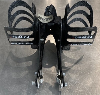 XLab Carbon Wing Gorilla Aero Saddle Mount Water Bottle Cage Tri