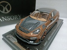 Mansory 1:18 Porsche Panamera Modified Sports Brown Car Model