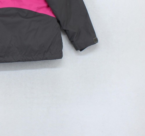 North Face Dryvent Jacket Girls Size M Pink 3 In 1 Waterproof Insulated Liner - Picture 14 of 14