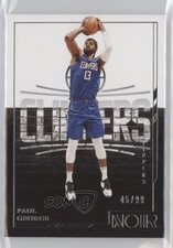 2021-22 Panini Noir Icon Edition 45/99 Paul George #91 0g27