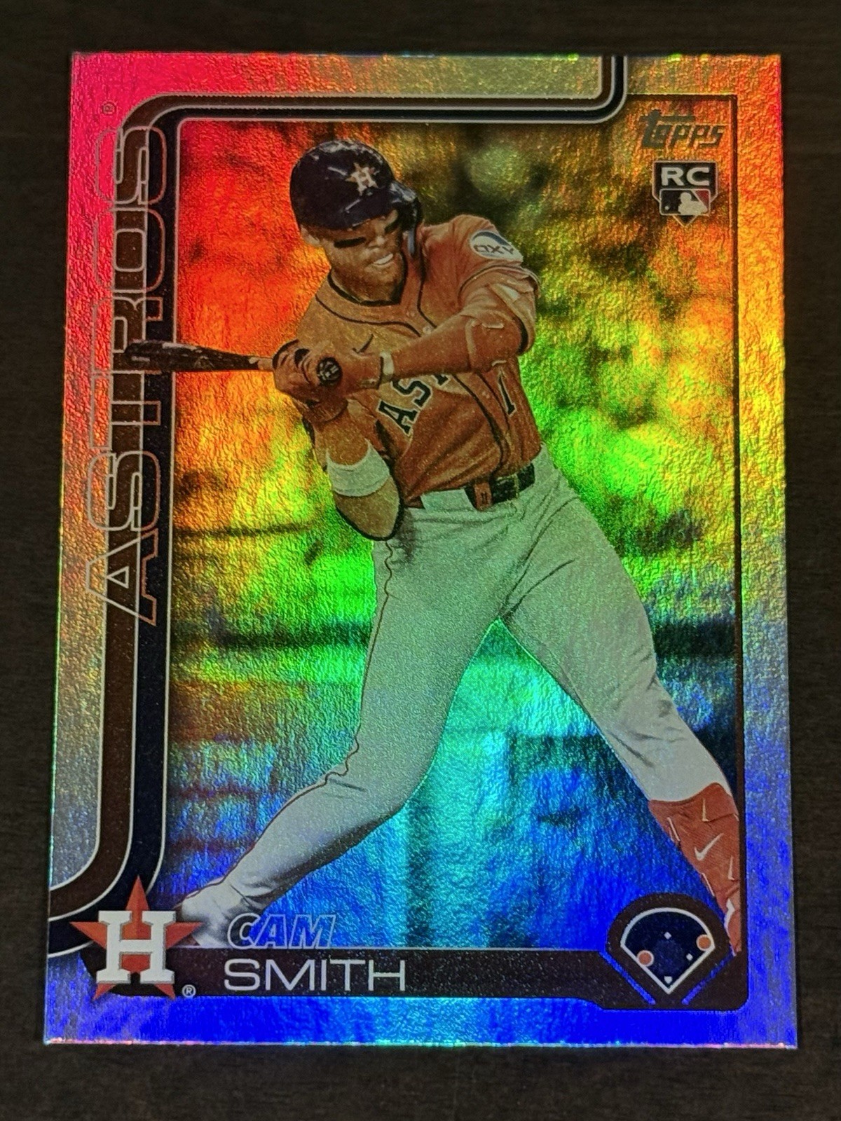 2025 Topps Update Series - Cam Smith #US298 Rainbow Foil (RC)
