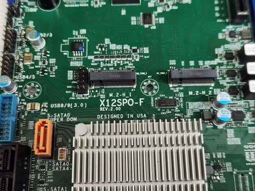 SuperMicro X12SPO-F ATX Server Motherboard LGA-4189 C621A FOR PARTS - Picture 9 of 10