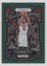 2024-25 Panini Prizm Draft Picks Green Prizm Donovan Mitchell #75 11gl