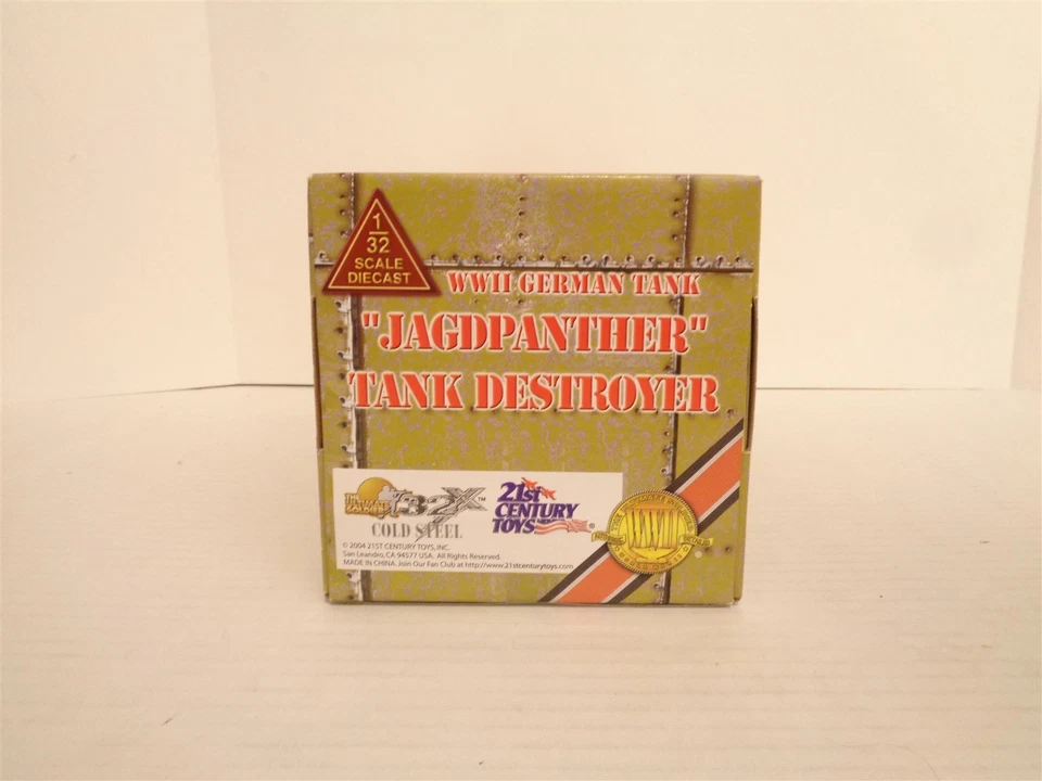 2004 21st Century Toy German WWII Jagdpanther Tank Destroyer Diecast Vehicle MIP - Image 2 of 4