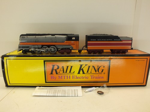 MTH 30-1127-1 HIAWATHA HUDSON VAPOR LOCO ESCALA G CORREDOR DAÑOS LEVES LEER (G34) | Condition: Used