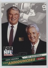 1995 Skybox Impact Fox Announcers John Madden Pat Summerall #1 HOF