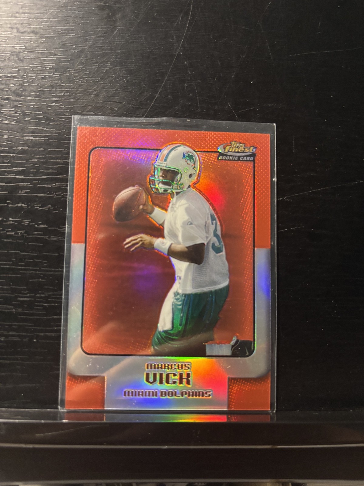 2006 Topps Finest - Marcus Vick #129 Refractor /399 (RC)