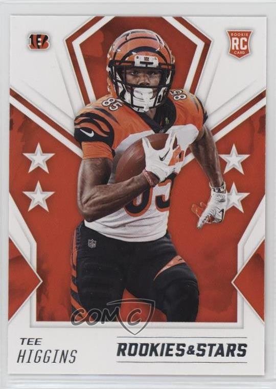 2020 Panini Rookies & Stars Rookie Tee Higgins #123 RC 0c4