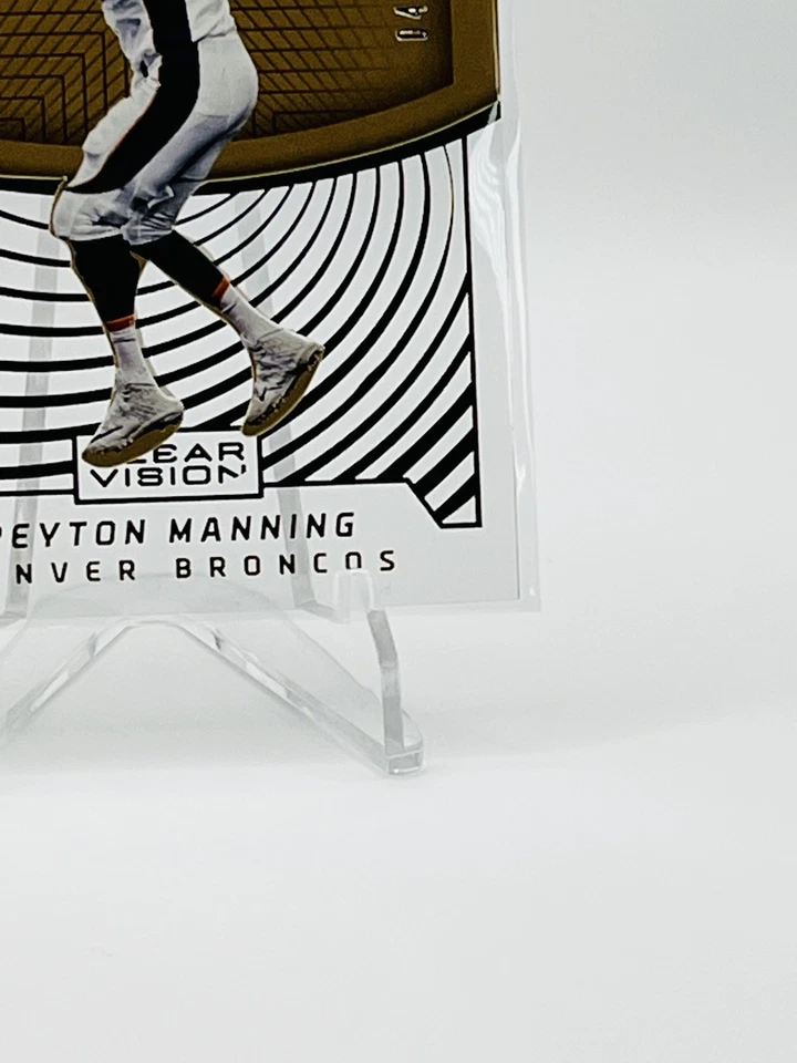 2016 Panini / Clear Vision / Peyton manning / Broncos / #18 / 04/29 - Image 4 of 4