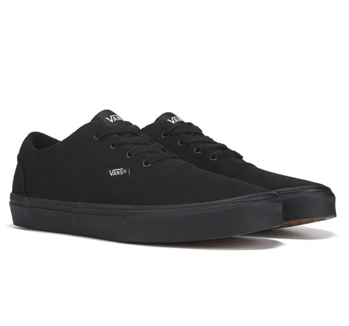 New Vans Doheny Women's Black Canvas Shoes NIB! Size 10