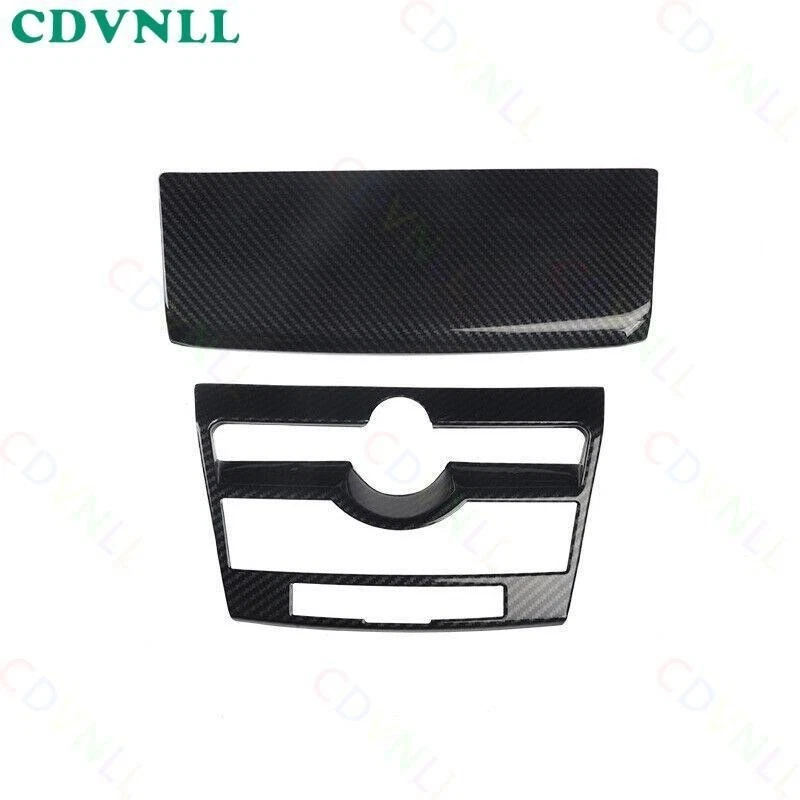 Cubierta de control de botón de CA central de fibra de carbono ABS para Lexus NX200t 300h 2015-21 Foto 2 de 4