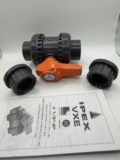 IPEX 353005 1" VXE True Union Ball Valve PVC EPDM Socket / Thread DXEAAVHH02IP