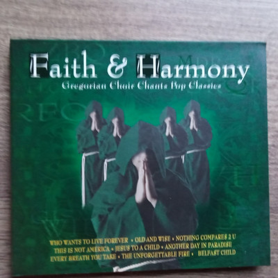 GREGORIAN CHOIR - Faith & Harmony  - CD 2002 Digipak