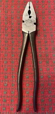 Vintage KRAEUTER 1841-10 Fence Pliers Linesman USA 🇺🇸 Unused