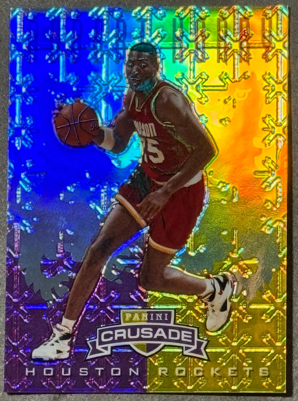2012-13 Panini Crusade Robert Horry #83 Purple Parallel SP #d /49 "Big Shot Bob"