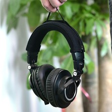 Headphone Headband Cover Knitted Zipper Cushion Protective Pad Head Headstock