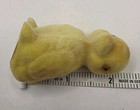 Vintage Flocked Mccrory Yellow Duck 2 inches — photo 5