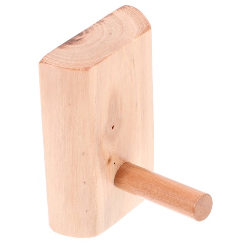 Gancho de madera, sombrero rústico gancho para ropa, soporte de pared, colgante de rama de árbol para - Imagen 5 de 12