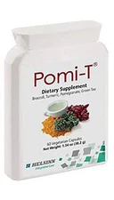 Natural Pomi T Nutritional Supplement 60 Count Pack of 2 Vegan Capsules