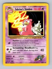 Sabrina's Slowbro 60/132 Uncommon Gym Heroes Pokemon Unlimited Lightly Played on eBay