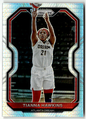 Panini WNBA Prizm 2021 Basketball No. 62 Tianna Hawkins Hyper Prizm