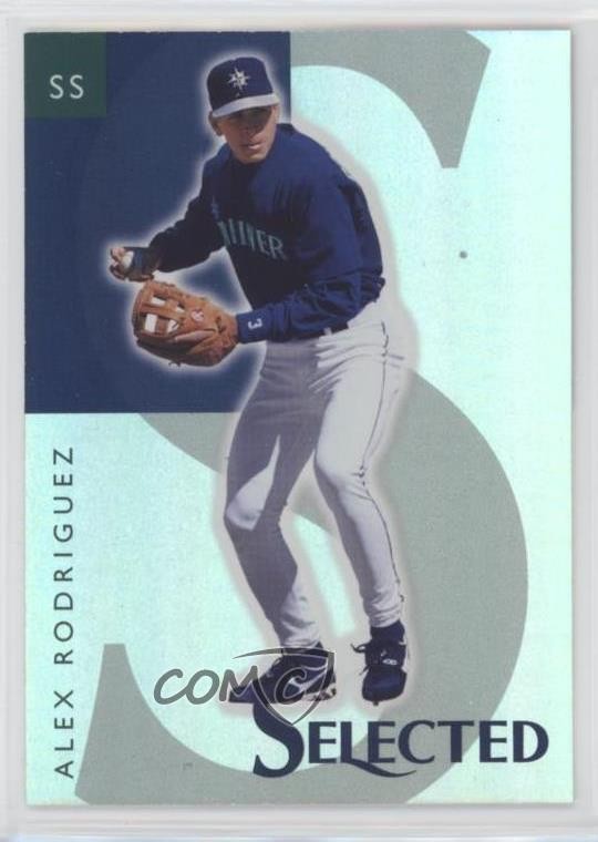 1998 Select Selected Samples Alex Rodriguez #6 1md